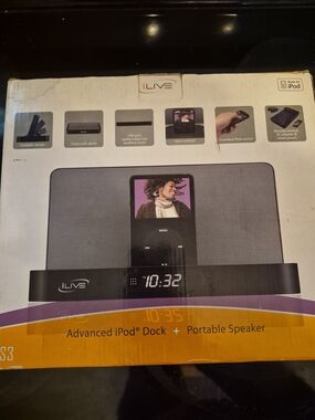 Advanced iPod Dock Portable Speaker - Black
